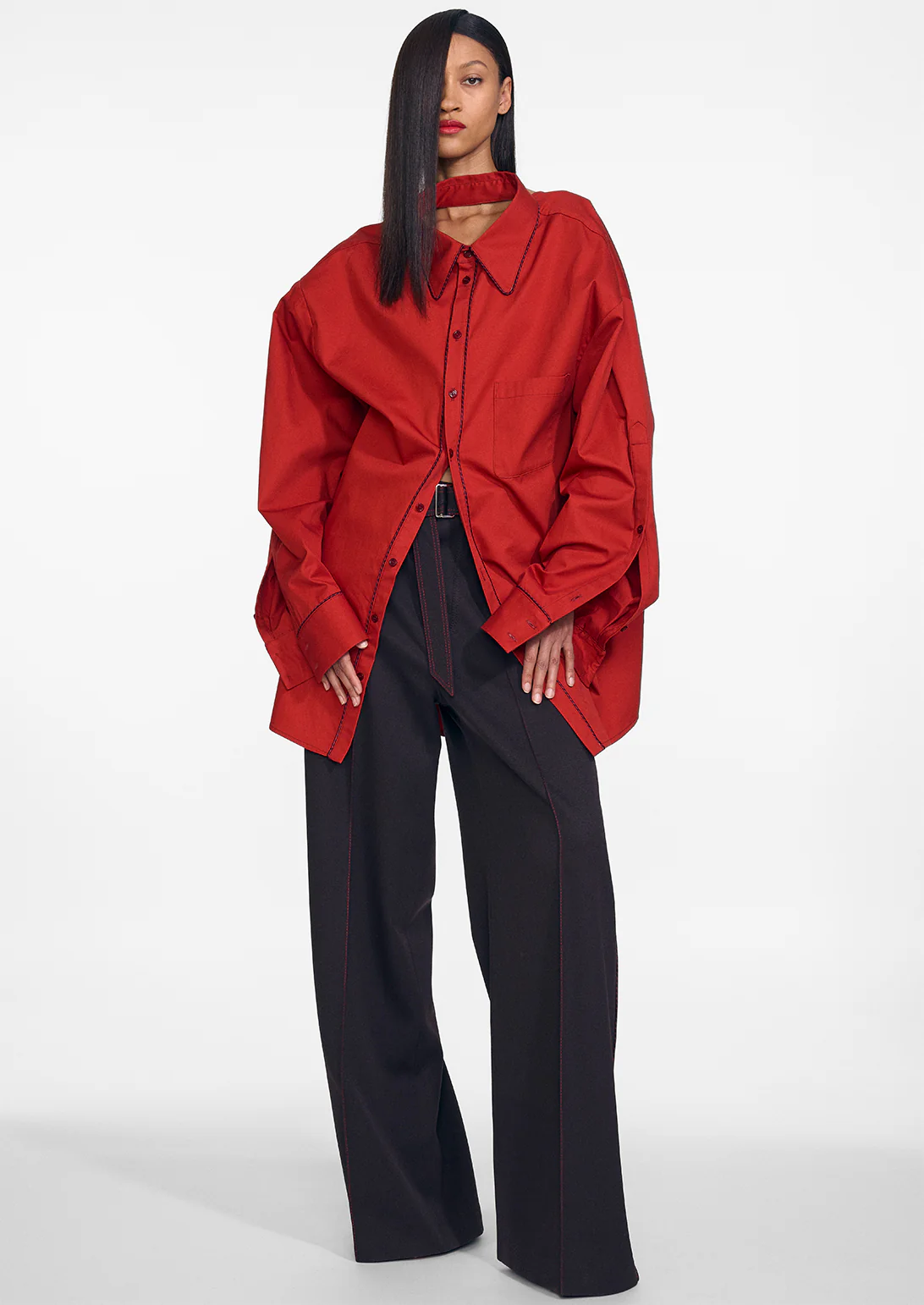 CONVERTIBLE JUMBO SHIRT - Image 3