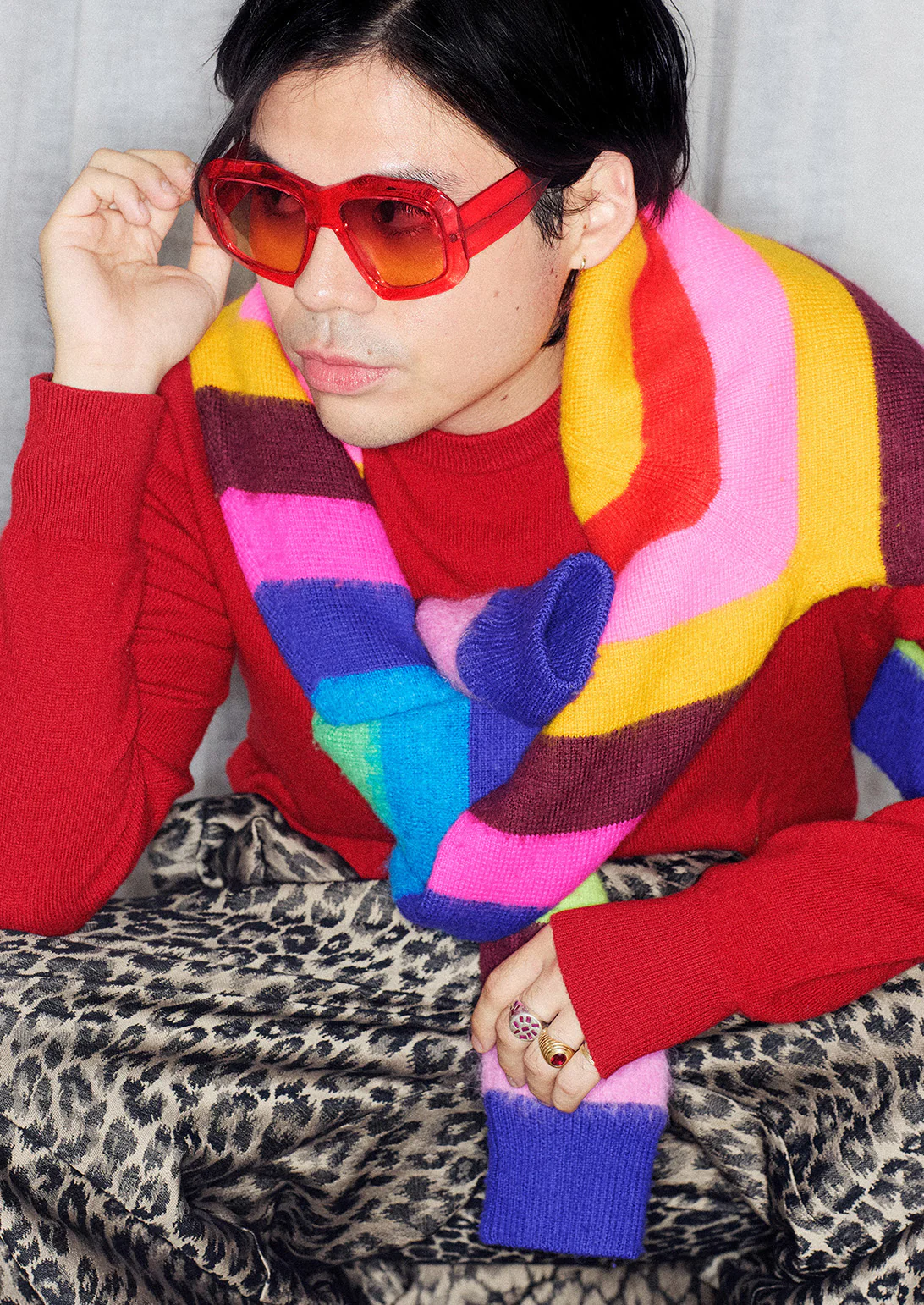 Linden Sunglasses - Rhubarb - Image 4
